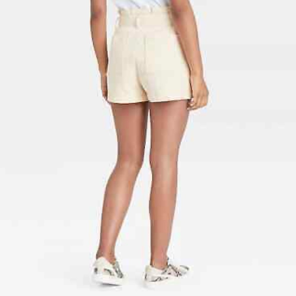 Target Universal Thread High Rise Paper Bag Shorts Size: XS - Picture 5 of 7